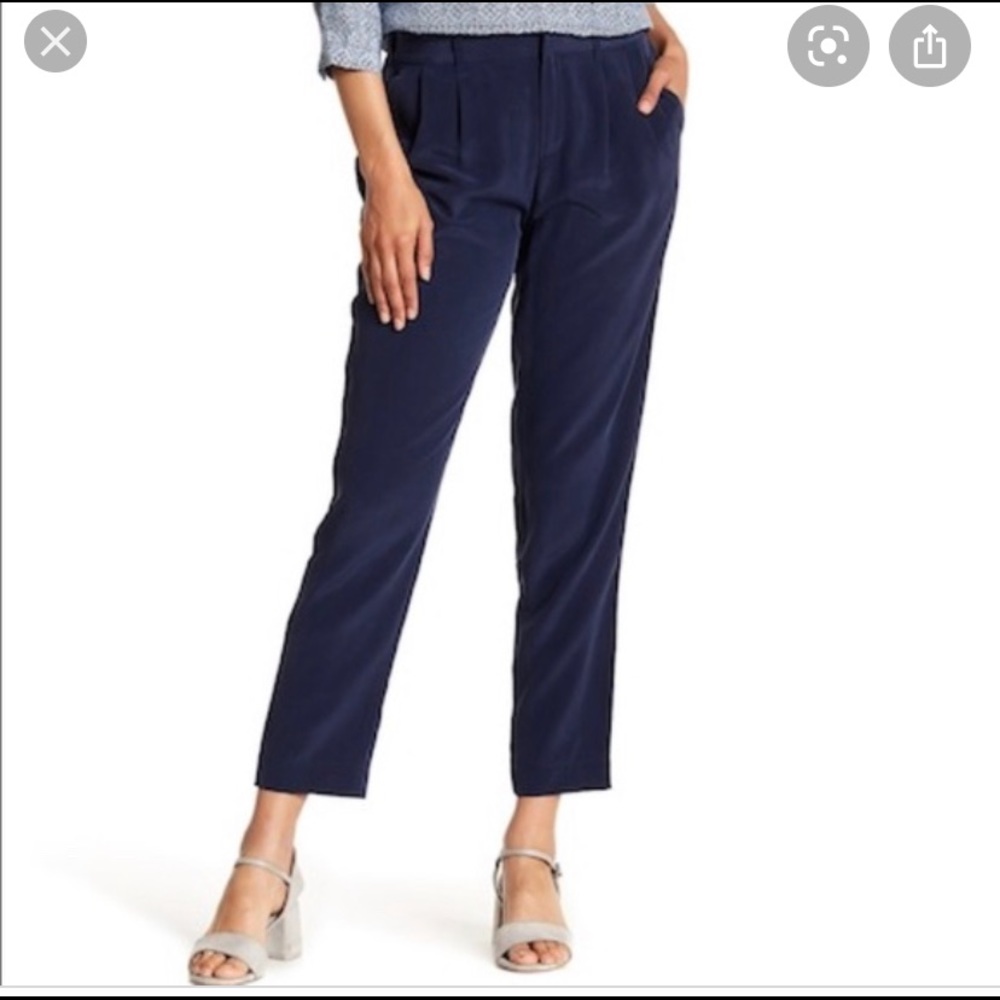 Joie navy cargo pant